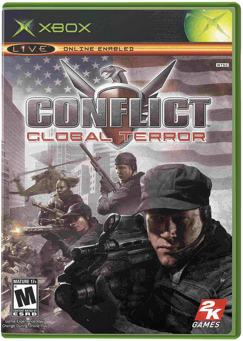 Conflict Global Terror box art for Xbox